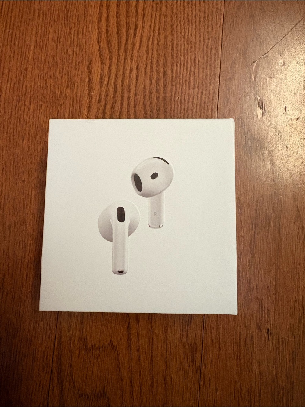 Apple AirPods 4 with Active Noise Cancellation - White. New in package.